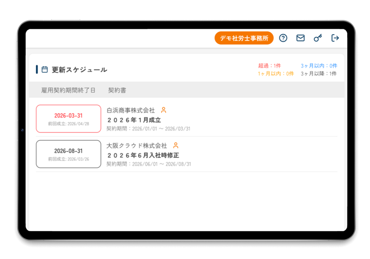 更新漏れをゼロへ、自動アラートで管理